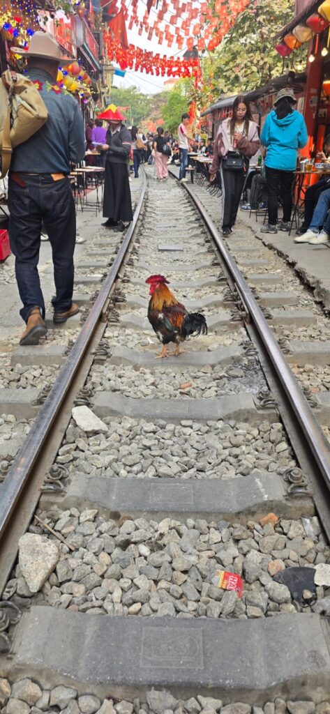 רחוב הרכבת (Train Street Duong Tau) בהאנוי